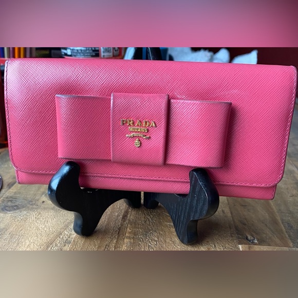 PRADA LONG WALLET WITH DOUBLE SNAPS - Picture 15 of 15